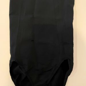 Spanx Black High-Waisted Clasp Opening ~NWOT